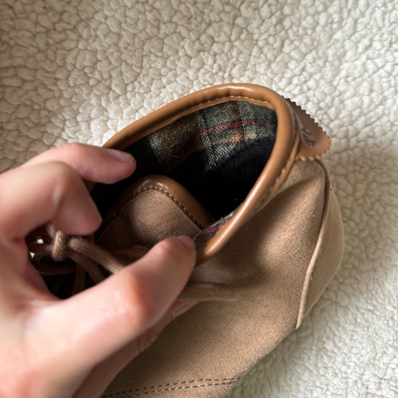 Brown Tan Ankle Boots Size 5 - Picture 2 of 5